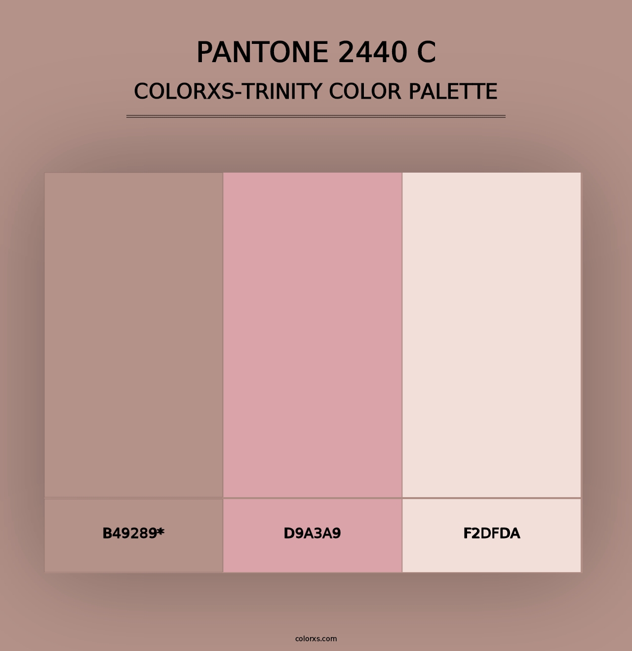 PANTONE 2440 C - Colorxs Trinity Palette