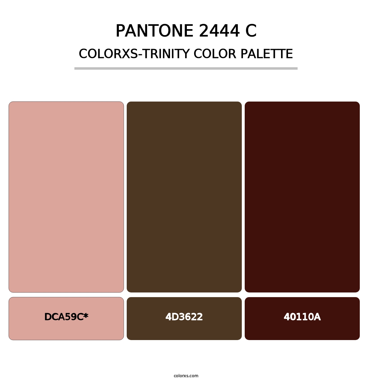 PANTONE 2444 C - Colorxs Trinity Palette