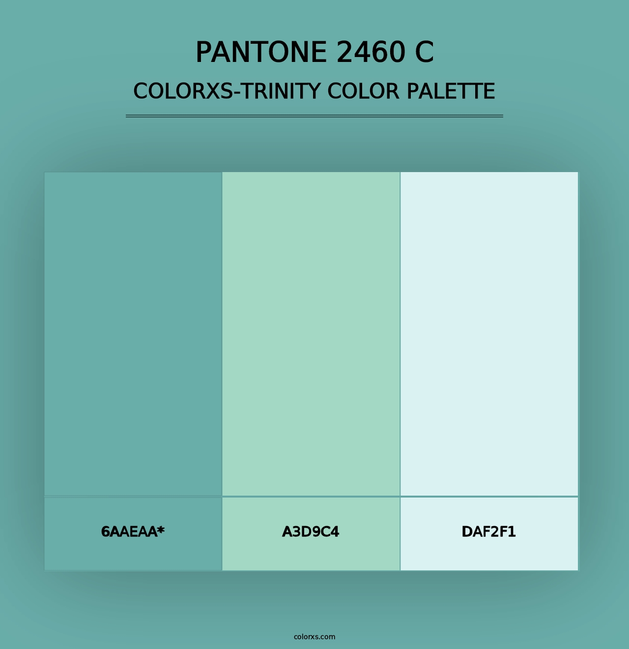 PANTONE 2460 C - Colorxs Trinity Palette