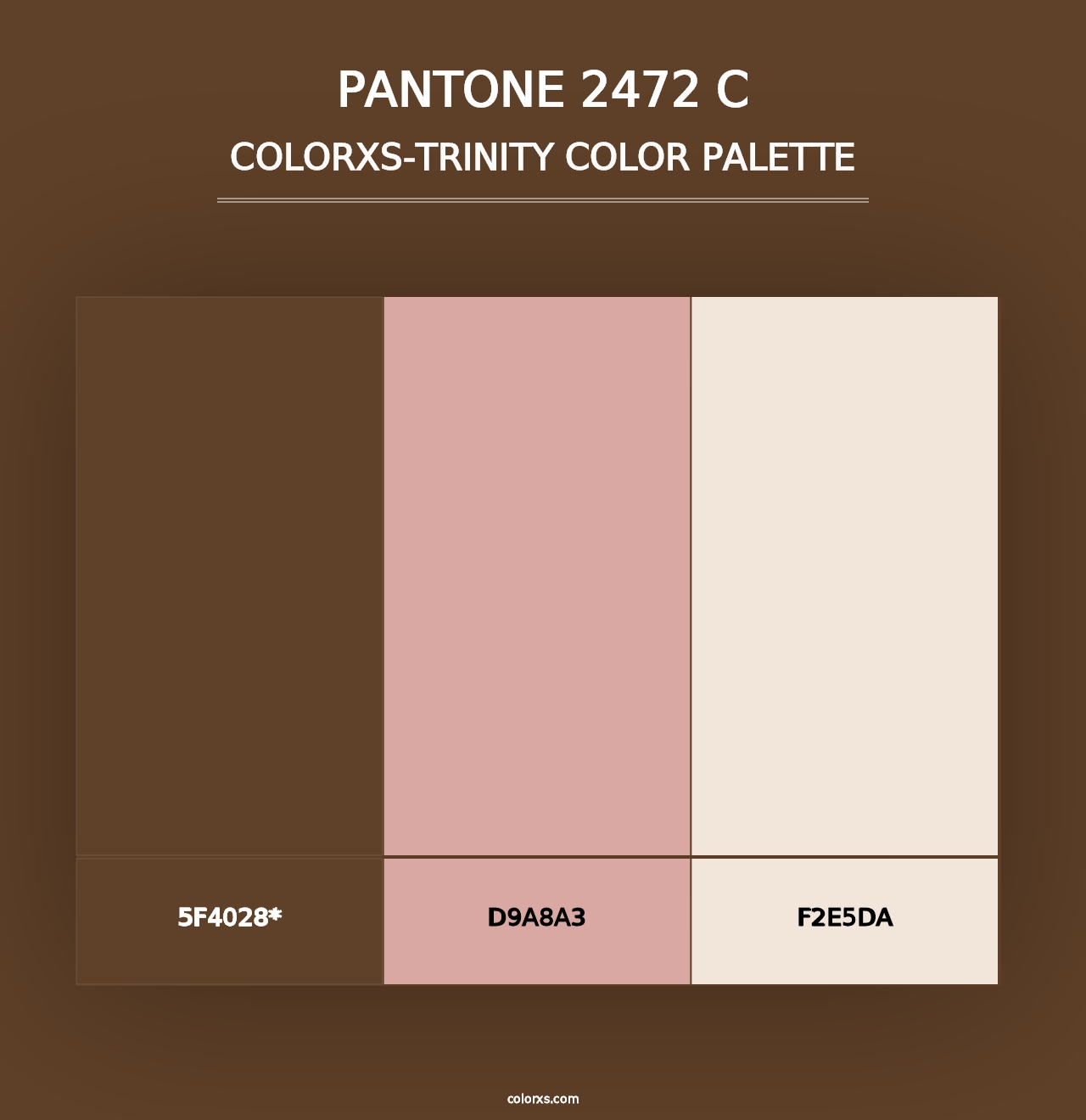 PANTONE 2472 C - Colorxs Trinity Palette