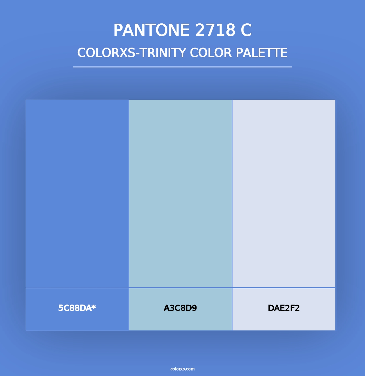 PANTONE 2718 C - Colorxs Trinity Palette