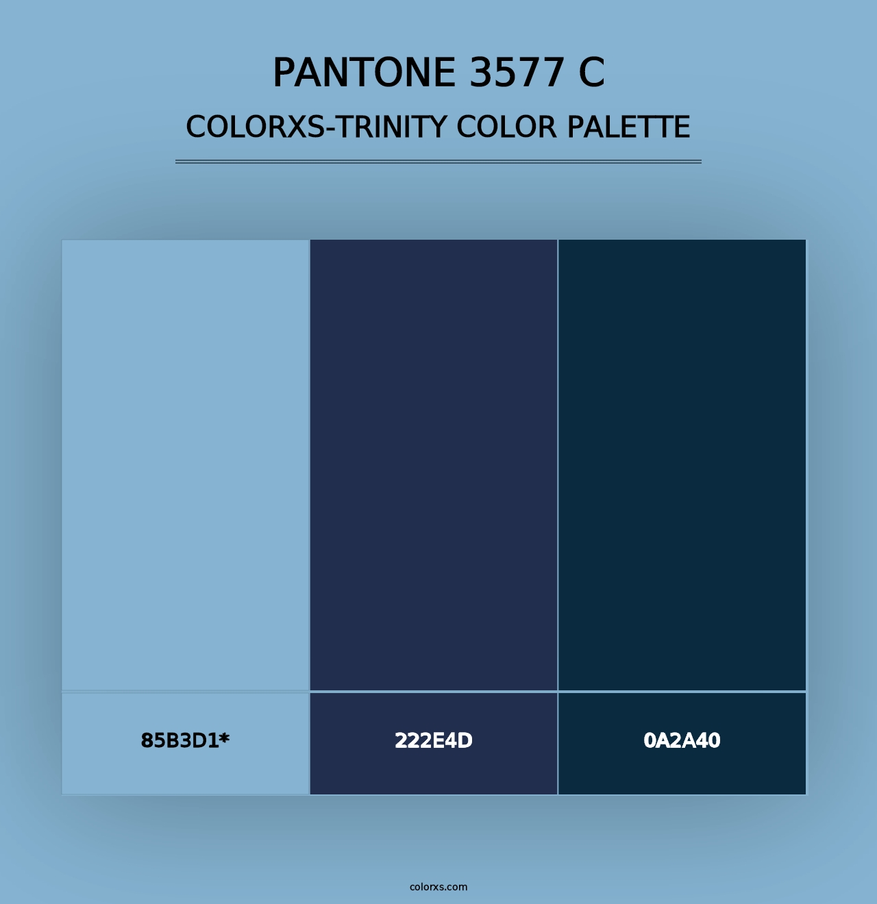 PANTONE 3577 C - Colorxs Trinity Palette