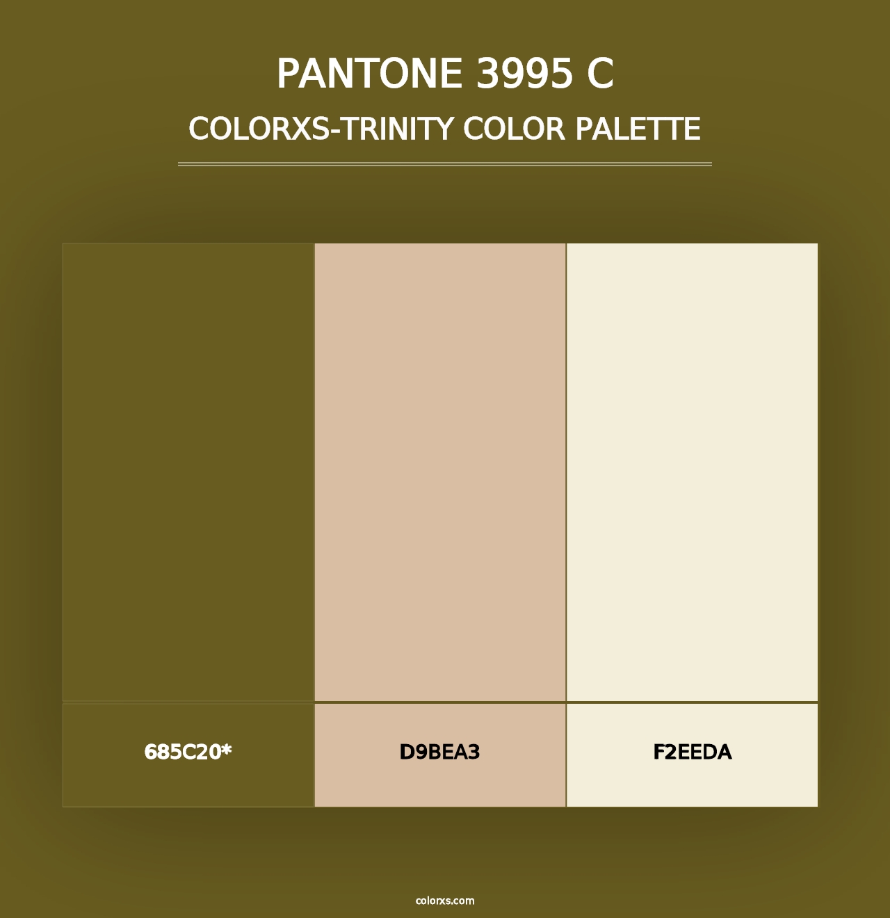 PANTONE 3995 C - Colorxs Trinity Palette