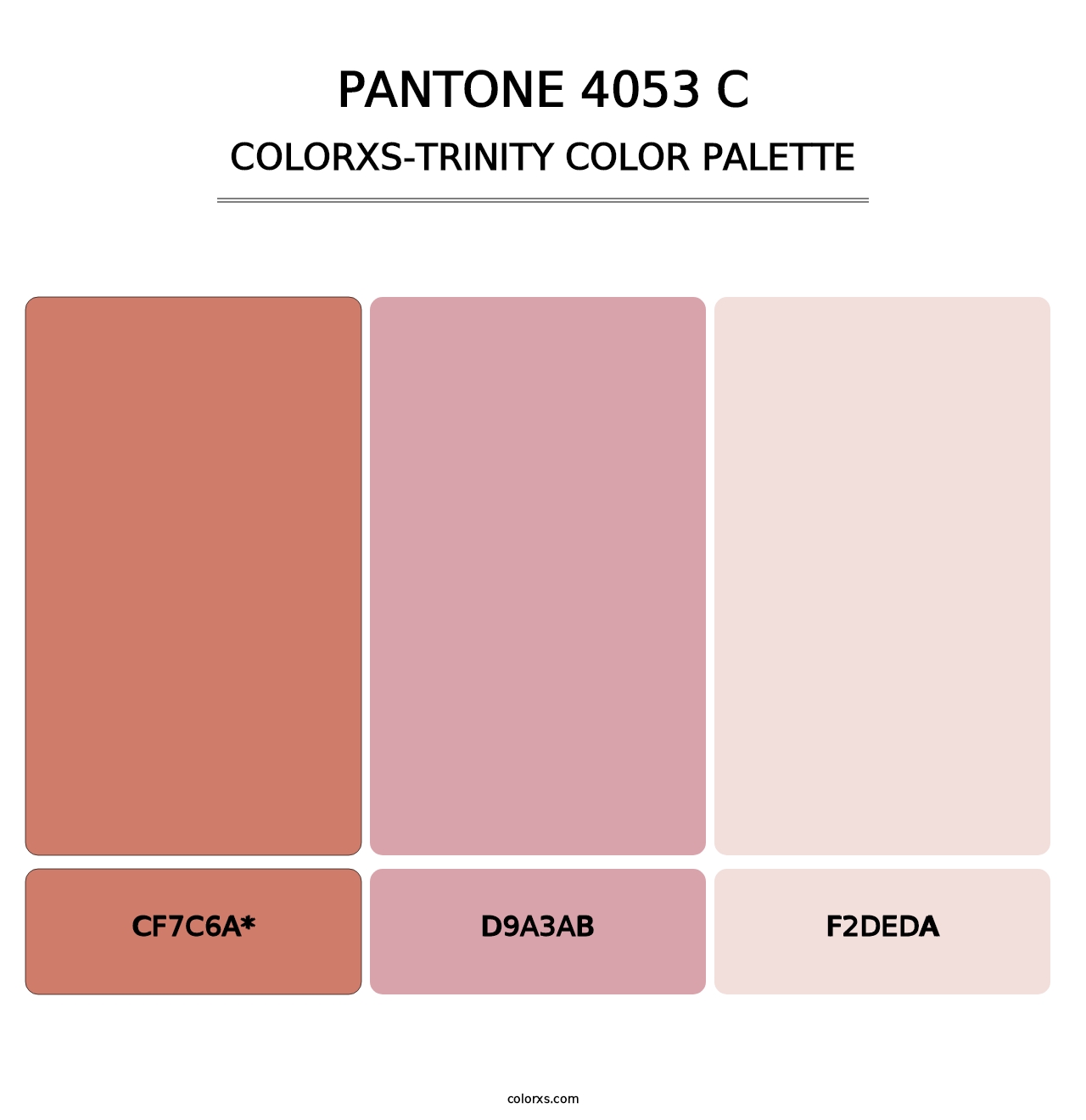 PANTONE 4053 C - Colorxs Trinity Palette