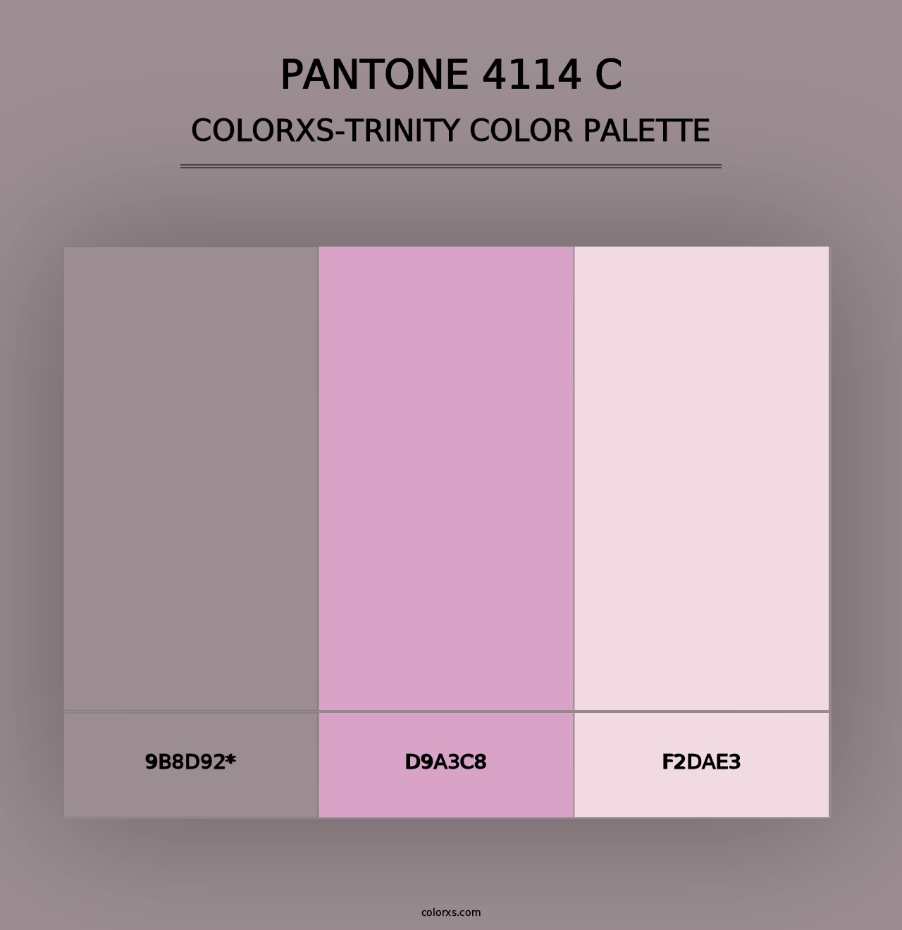 PANTONE 4114 C - Colorxs Trinity Palette