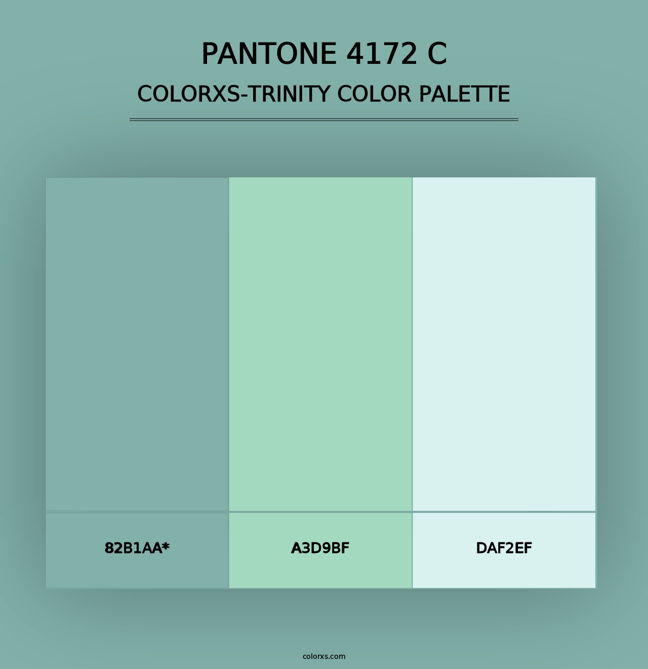 PANTONE 4172 C - Colorxs Trinity Palette