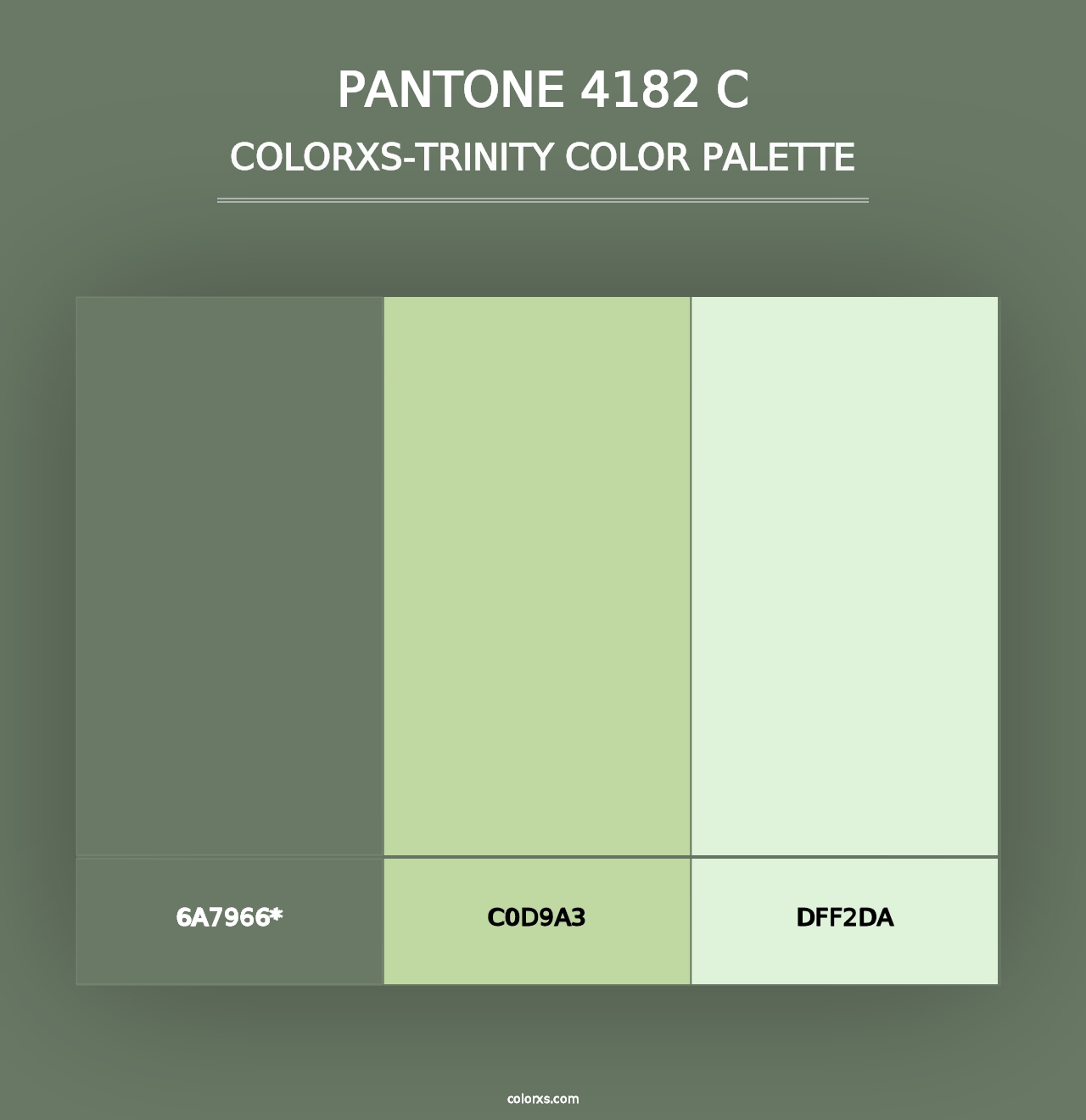 PANTONE 4182 C - Colorxs Trinity Palette