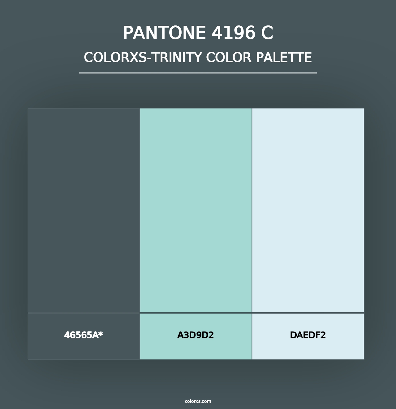 PANTONE 4196 C - Colorxs Trinity Palette