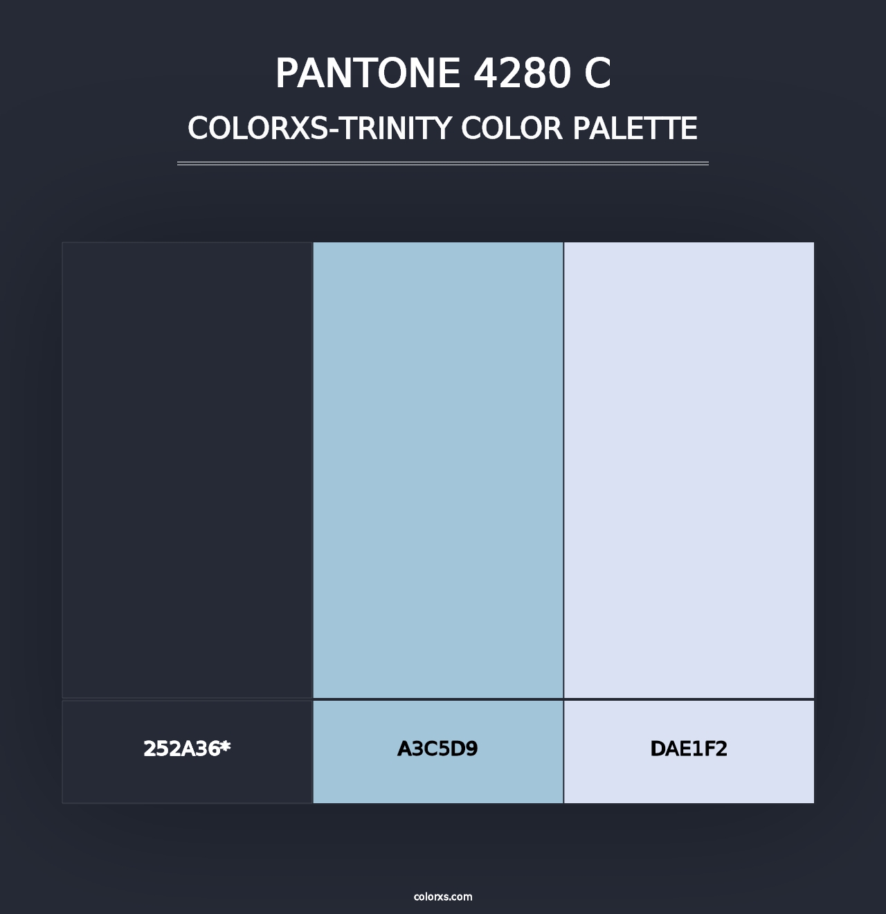 PANTONE 4280 C - Colorxs Trinity Palette