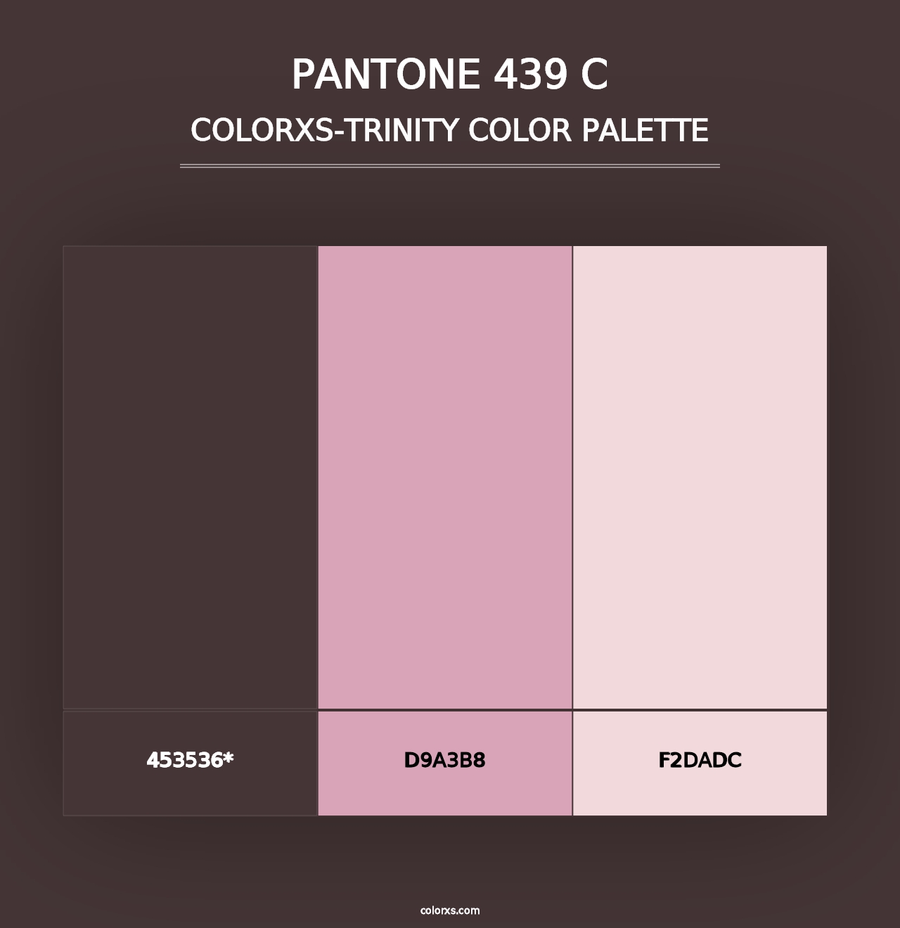 PANTONE 439 C - Colorxs Trinity Palette