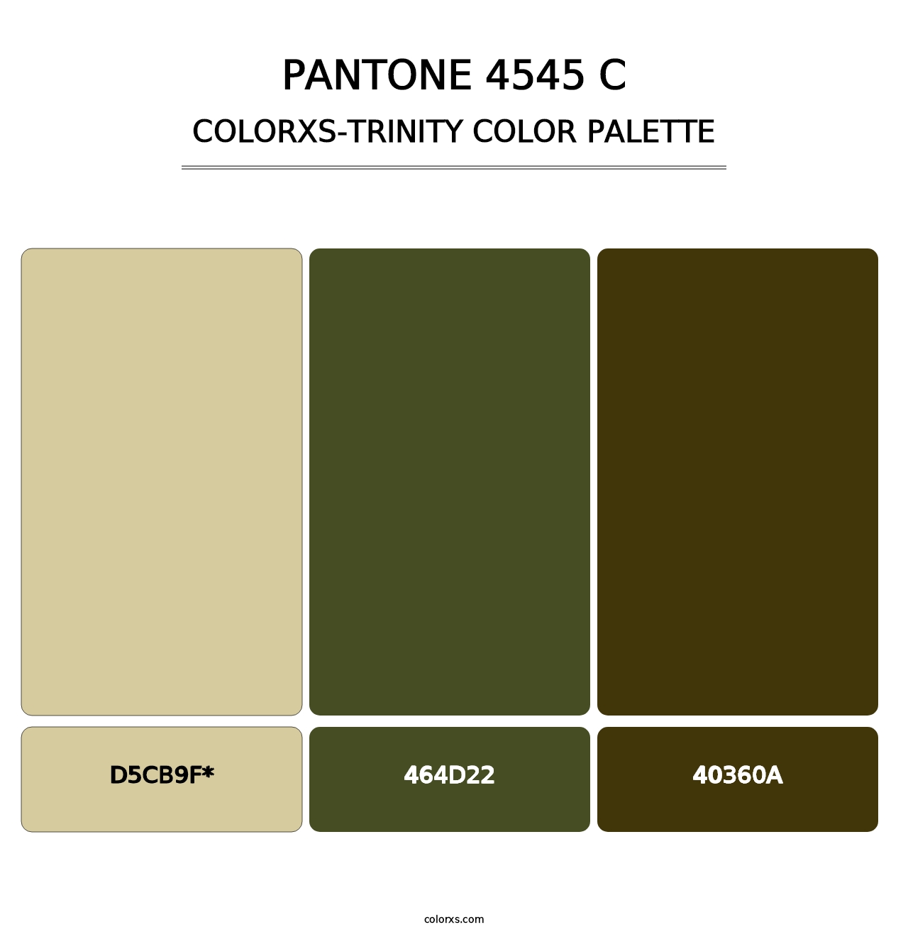 PANTONE 4545 C - Colorxs Trinity Palette