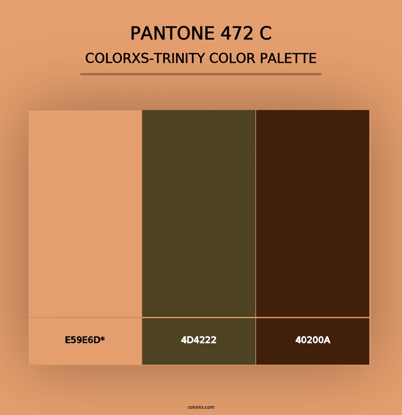 PANTONE 472 C - Colorxs Trinity Palette