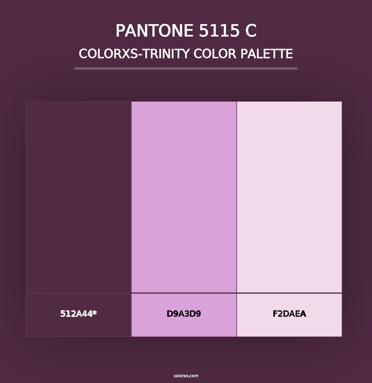 PANTONE 5115 C - Colorxs Trinity Palette