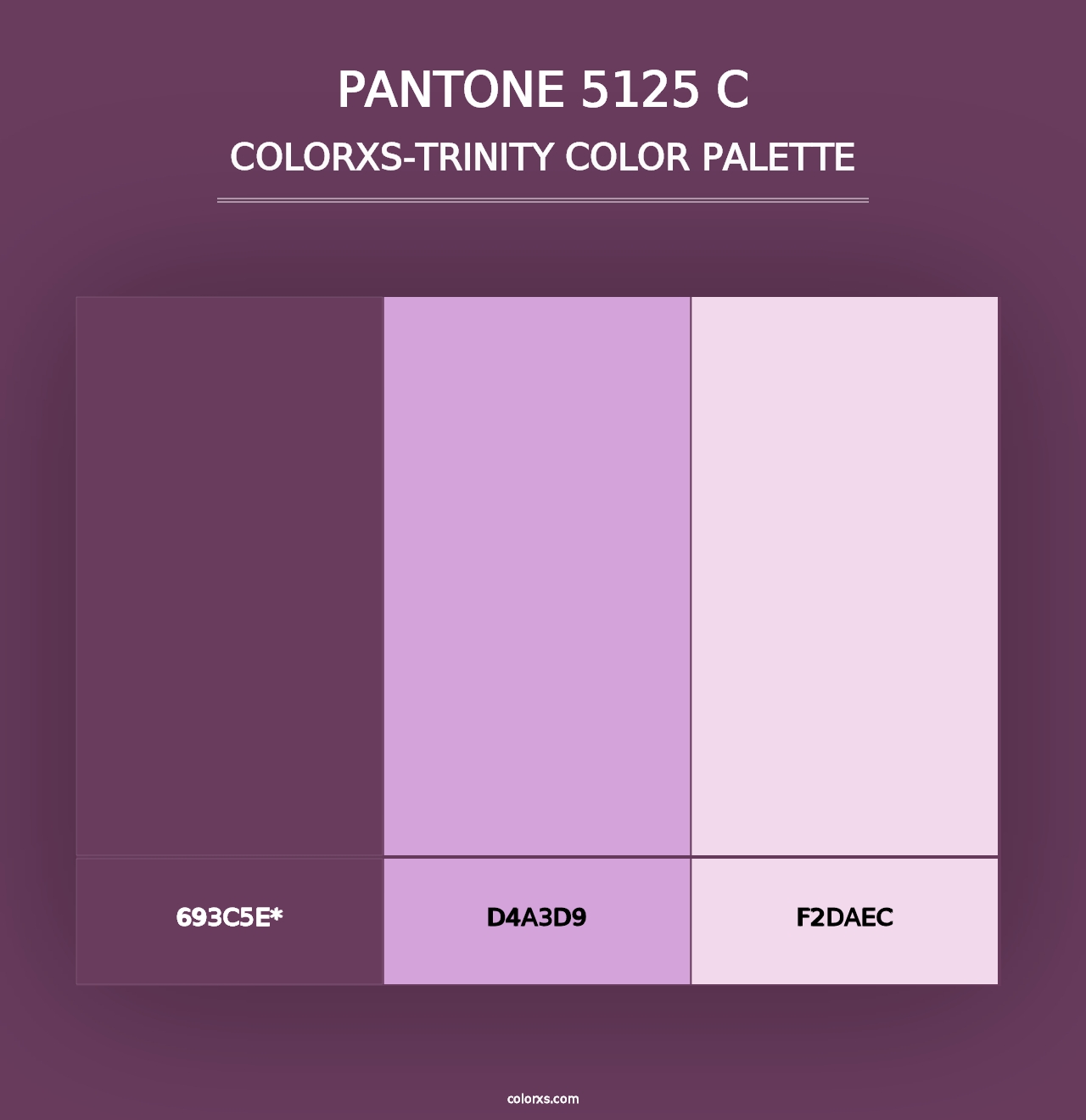 PANTONE 5125 C - Colorxs Trinity Palette