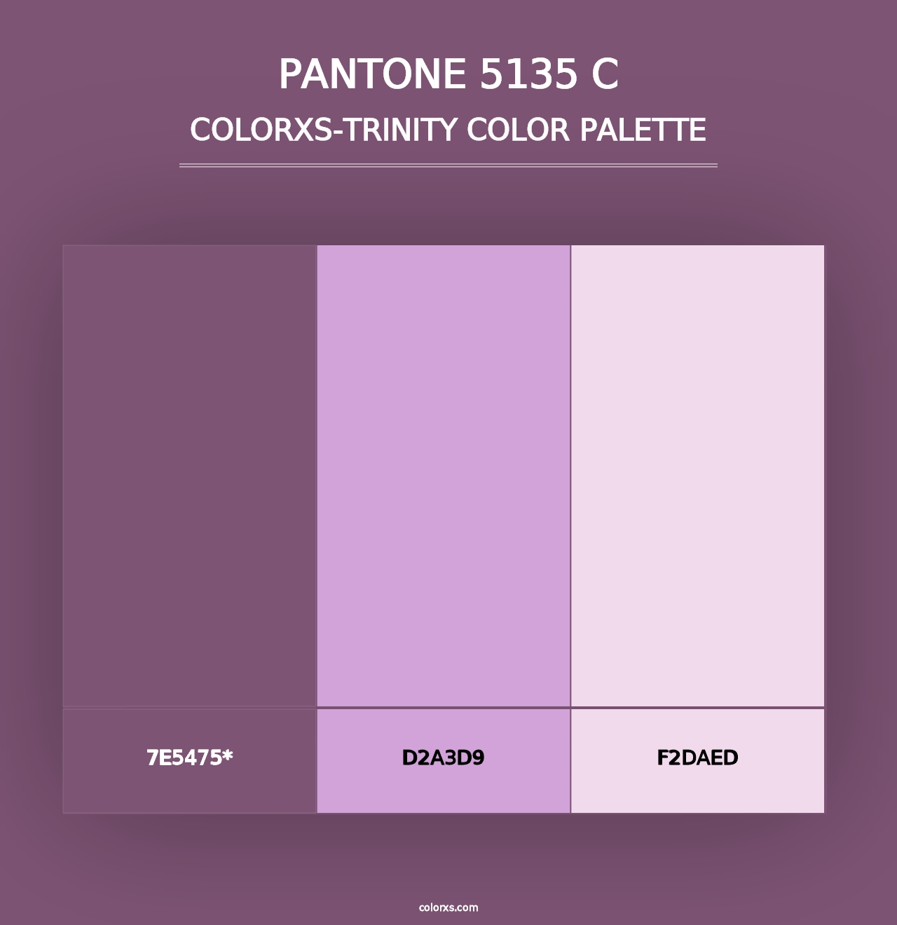 PANTONE 5135 C - Colorxs Trinity Palette