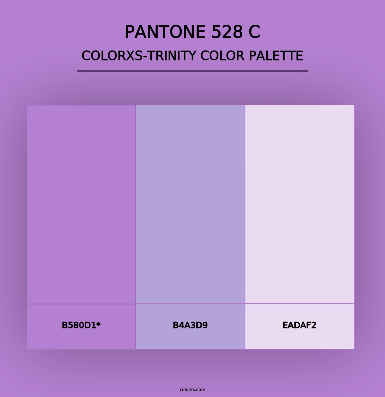 PANTONE 528 C - Colorxs Trinity Palette