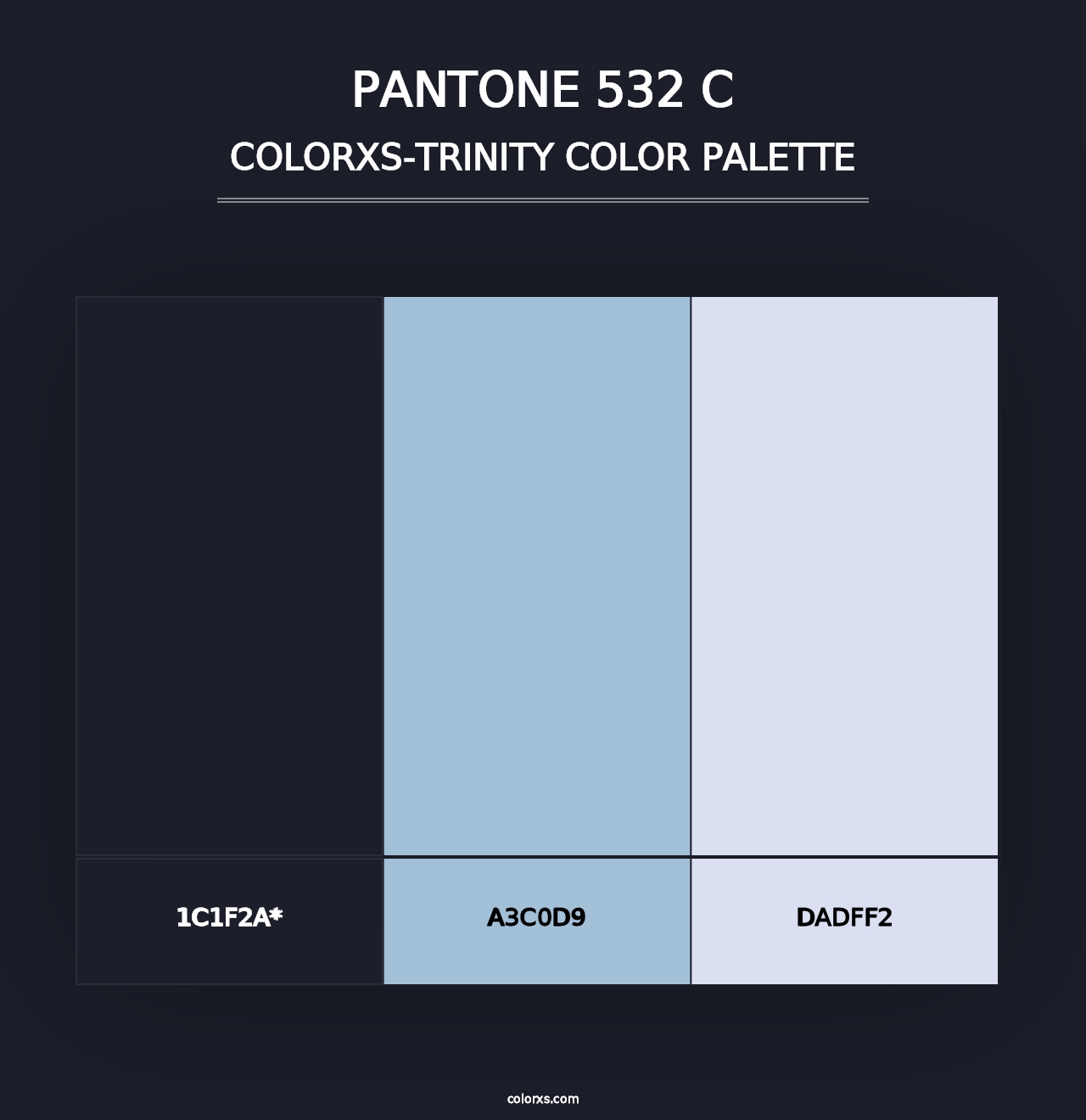 PANTONE 532 C - Colorxs Trinity Palette