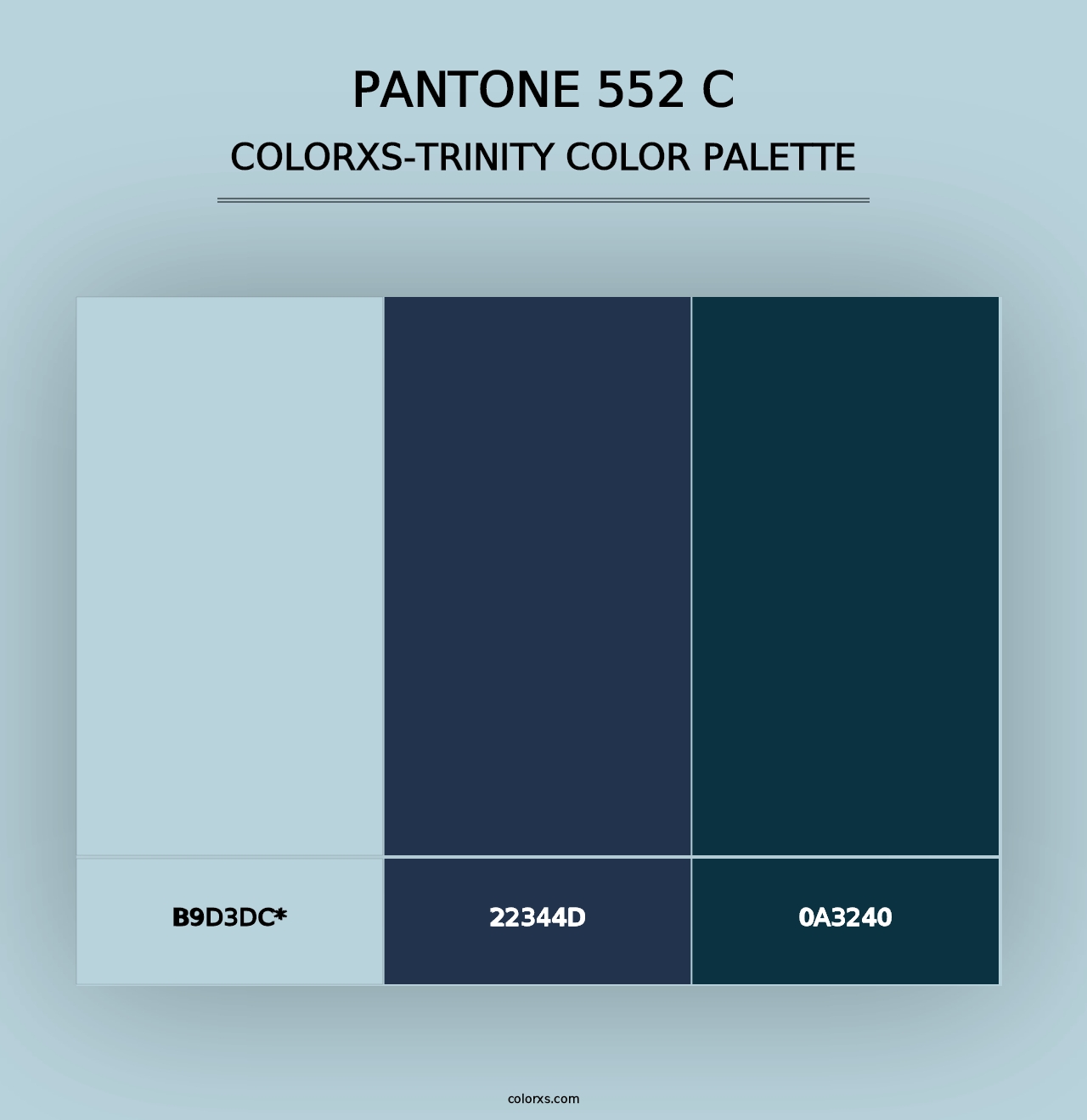 PANTONE 552 C - Colorxs Trinity Palette