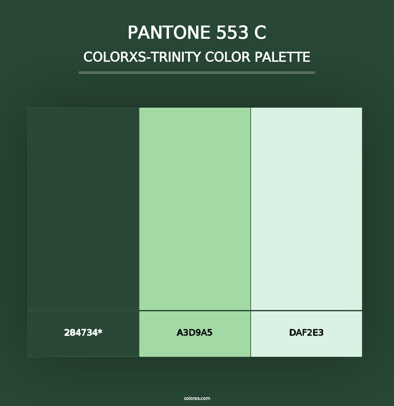 PANTONE 553 C - Colorxs Trinity Palette