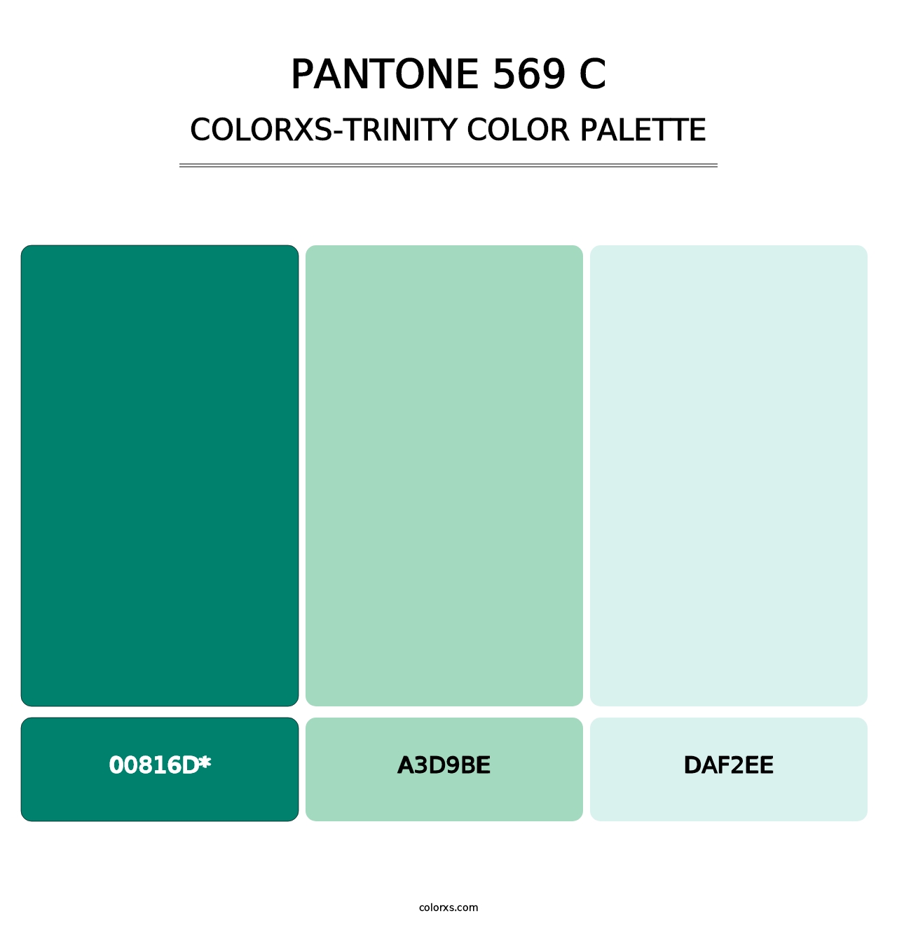 PANTONE 569 C - Colorxs Trinity Palette