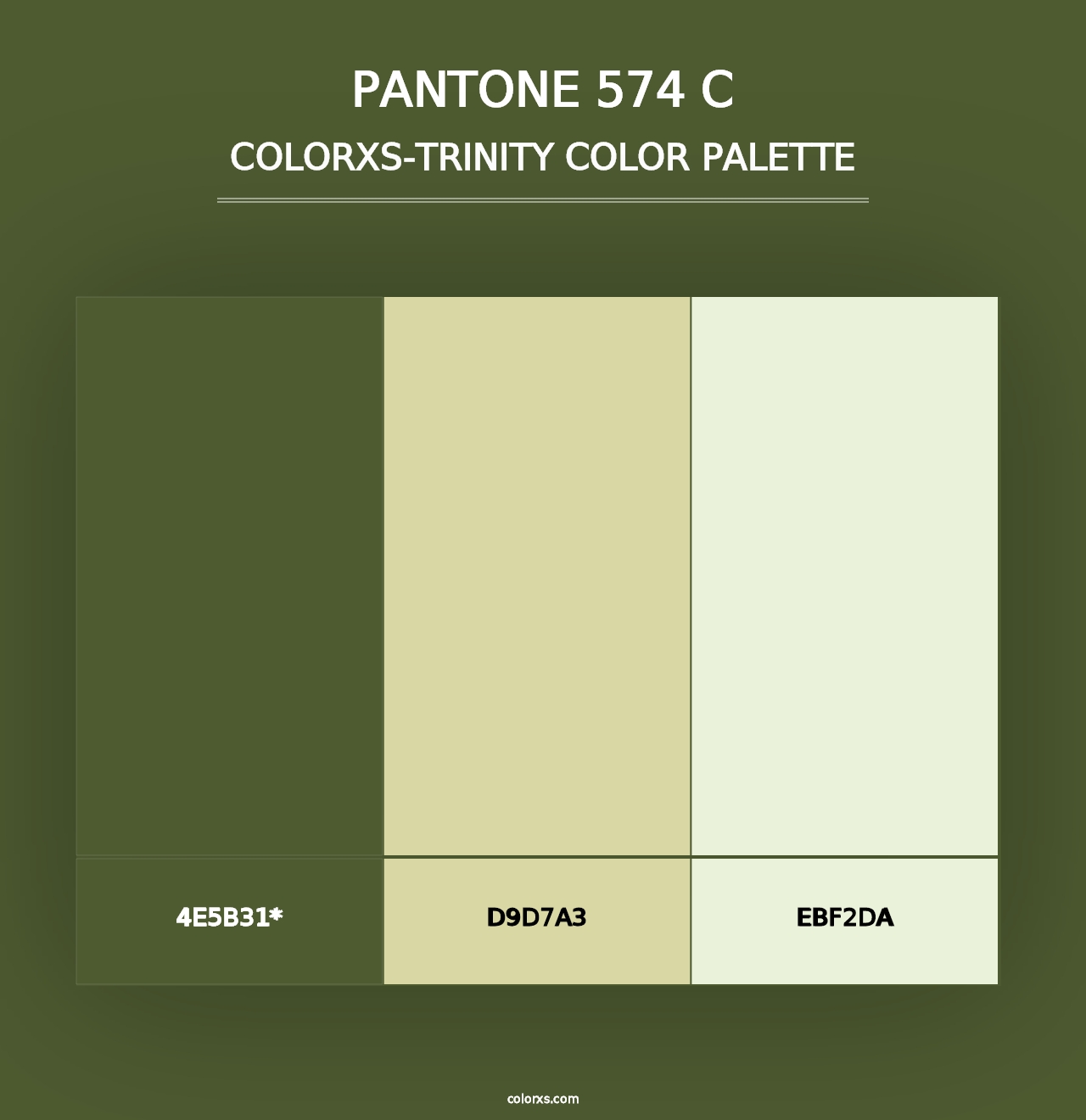 PANTONE 574 C - Colorxs Trinity Palette