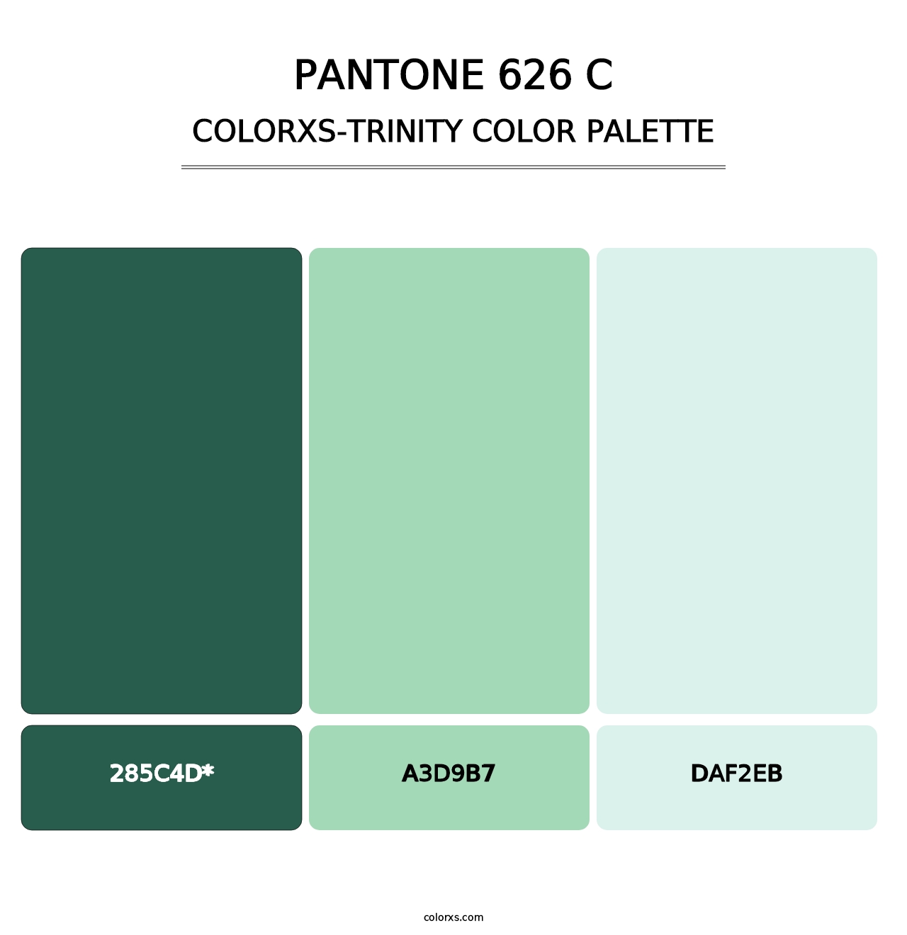 PANTONE 626 C - Colorxs Trinity Palette