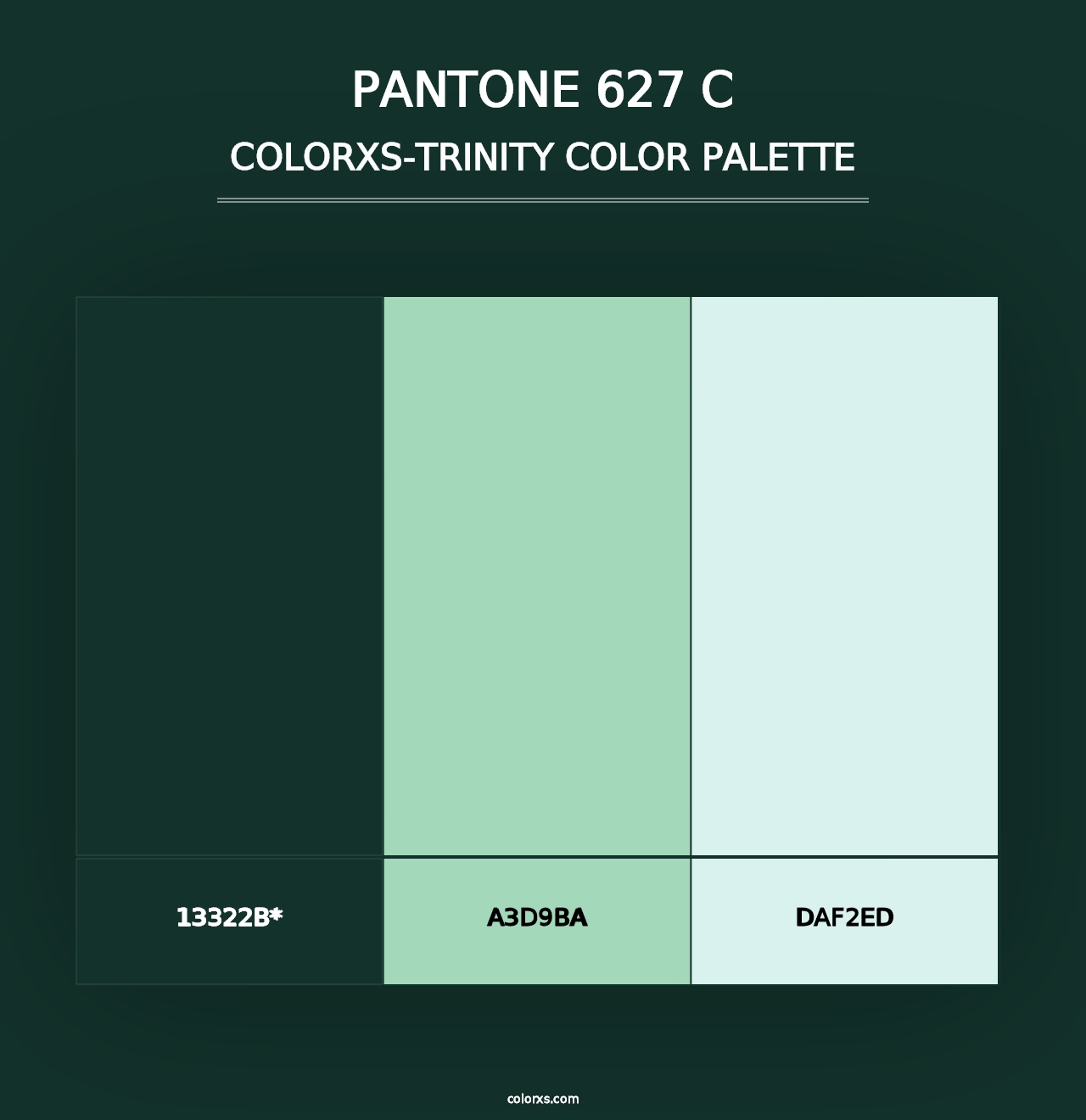 PANTONE 627 C - Colorxs Trinity Palette