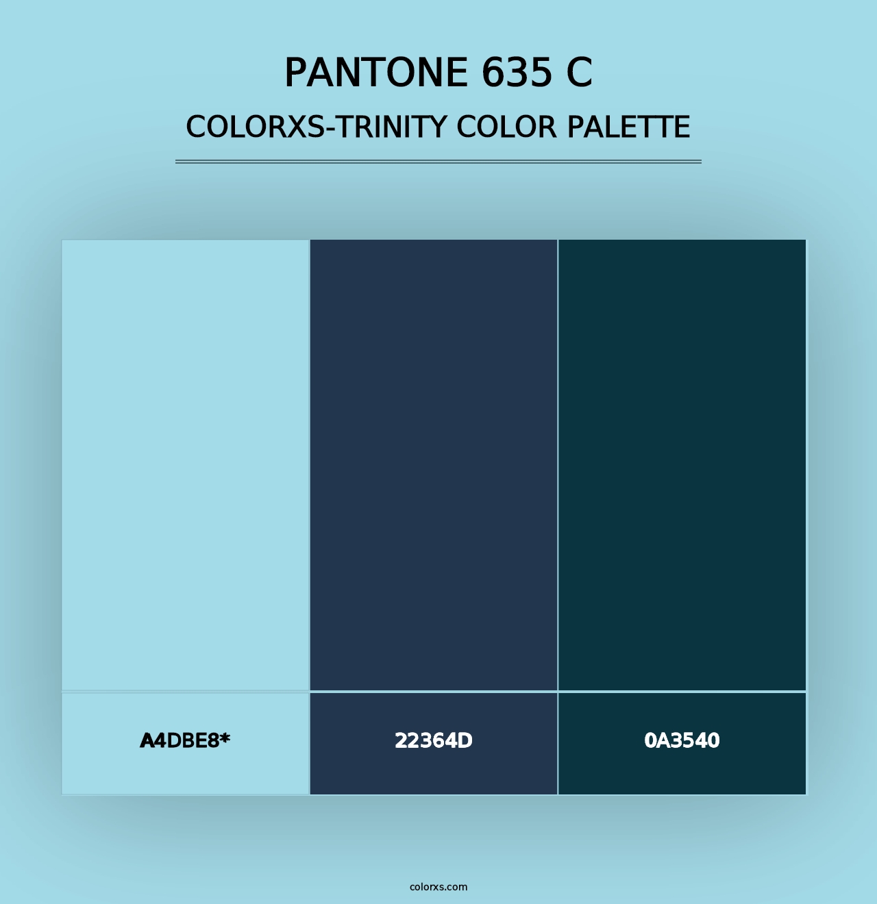 PANTONE 635 C - Colorxs Trinity Palette