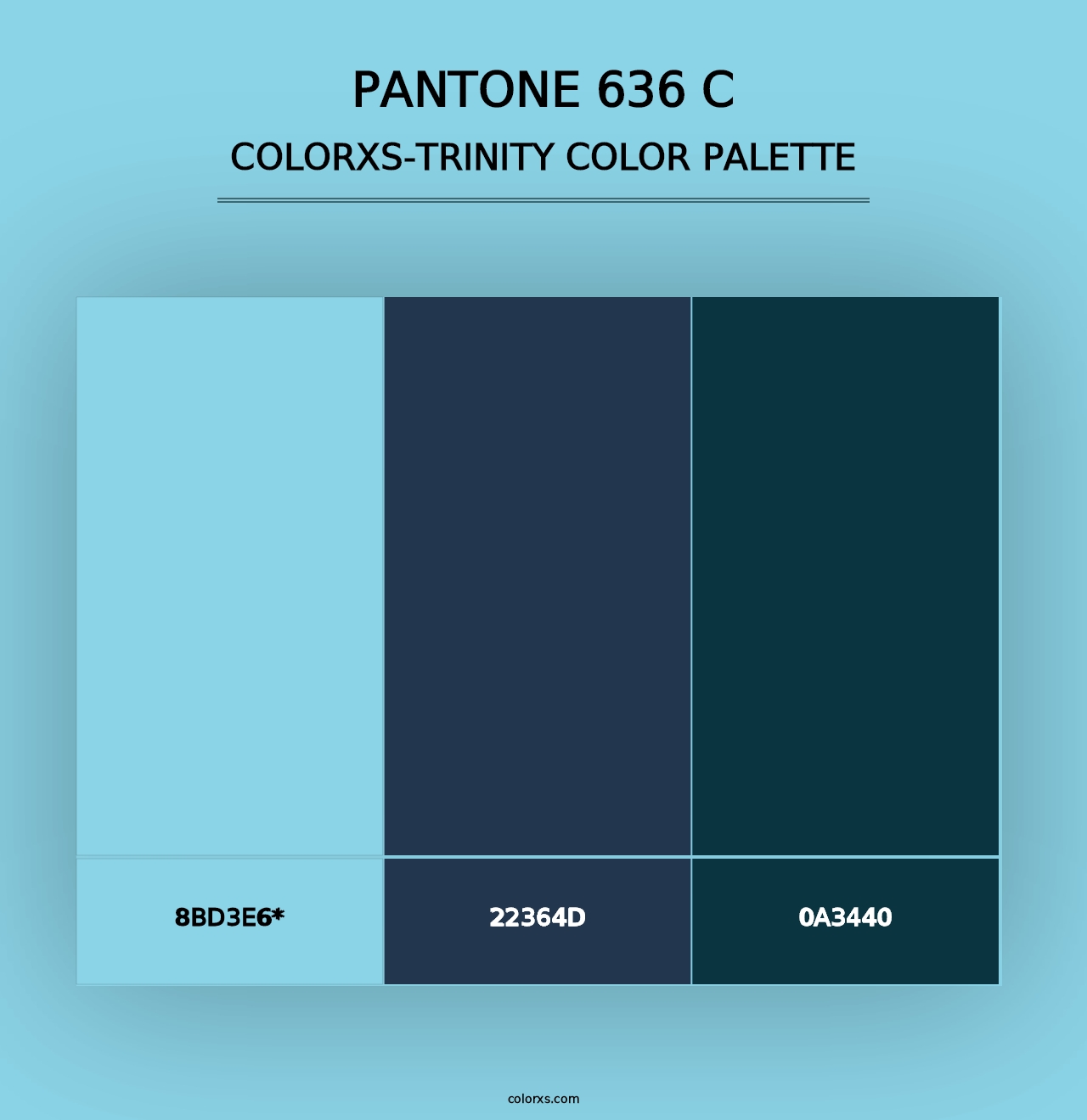 PANTONE 636 C - Colorxs Trinity Palette