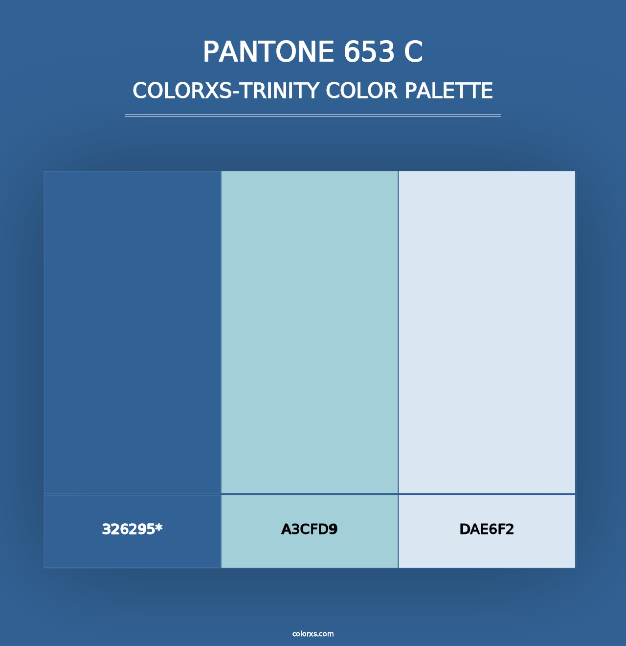 PANTONE 653 C - Colorxs Trinity Palette