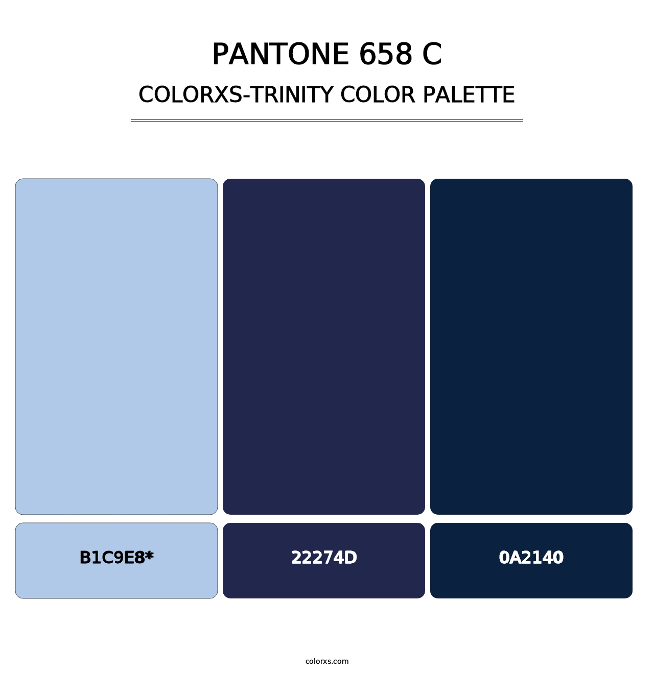 PANTONE 658 C - Colorxs Trinity Palette