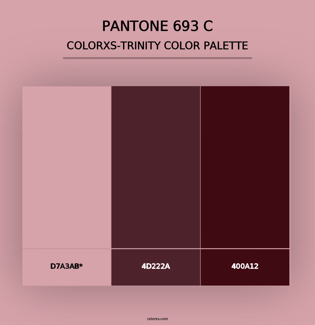 PANTONE 693 C - Colorxs Trinity Palette