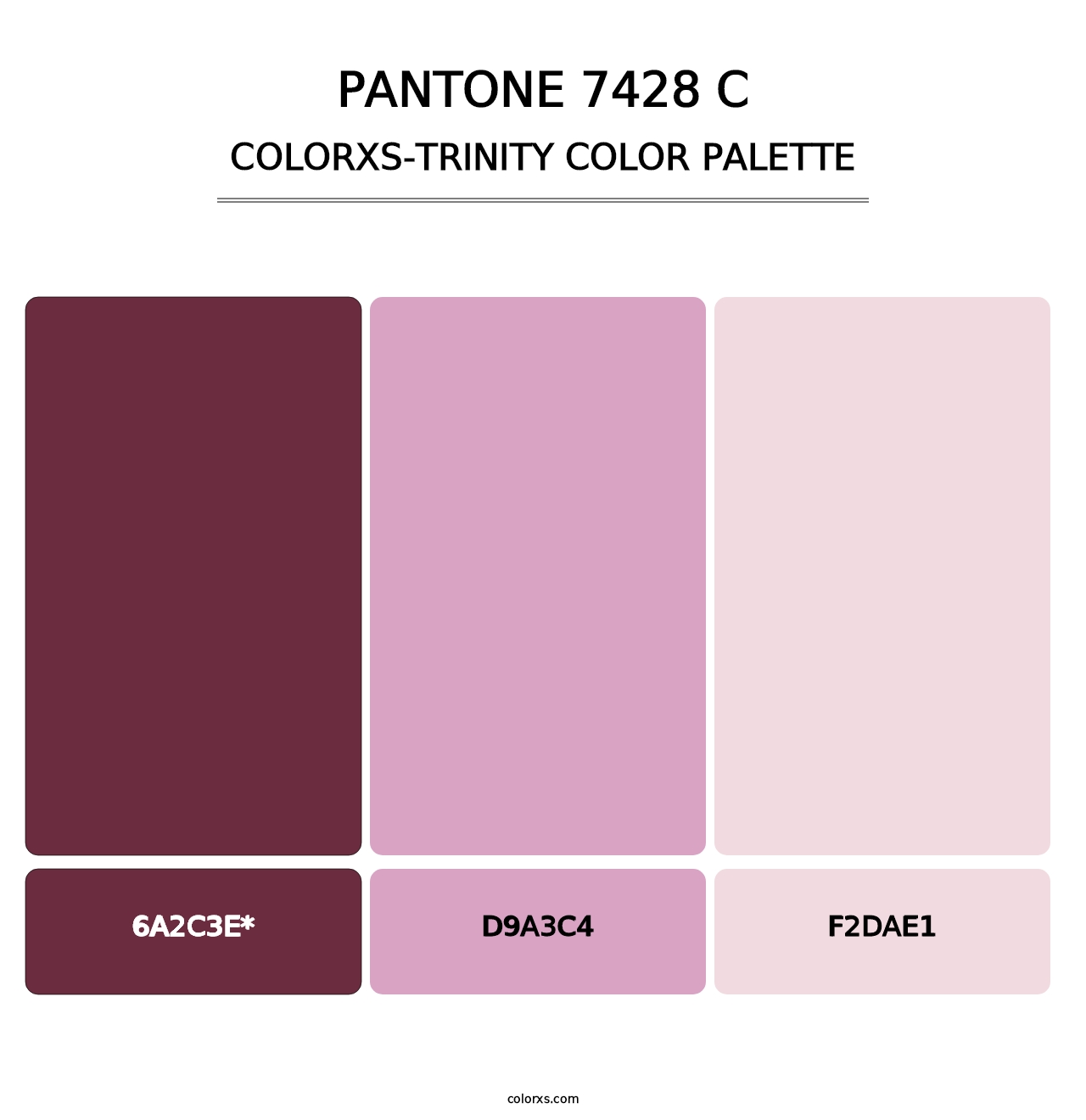 PANTONE 7428 C - Colorxs Trinity Palette