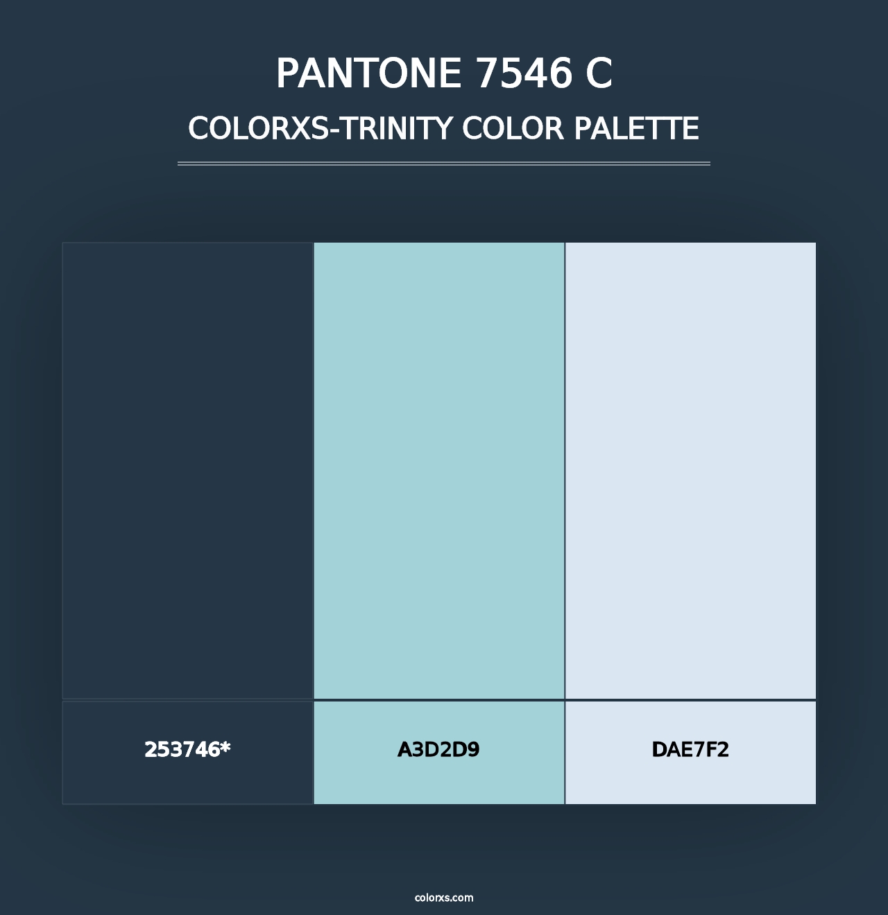 PANTONE 7546 C - Colorxs Trinity Palette