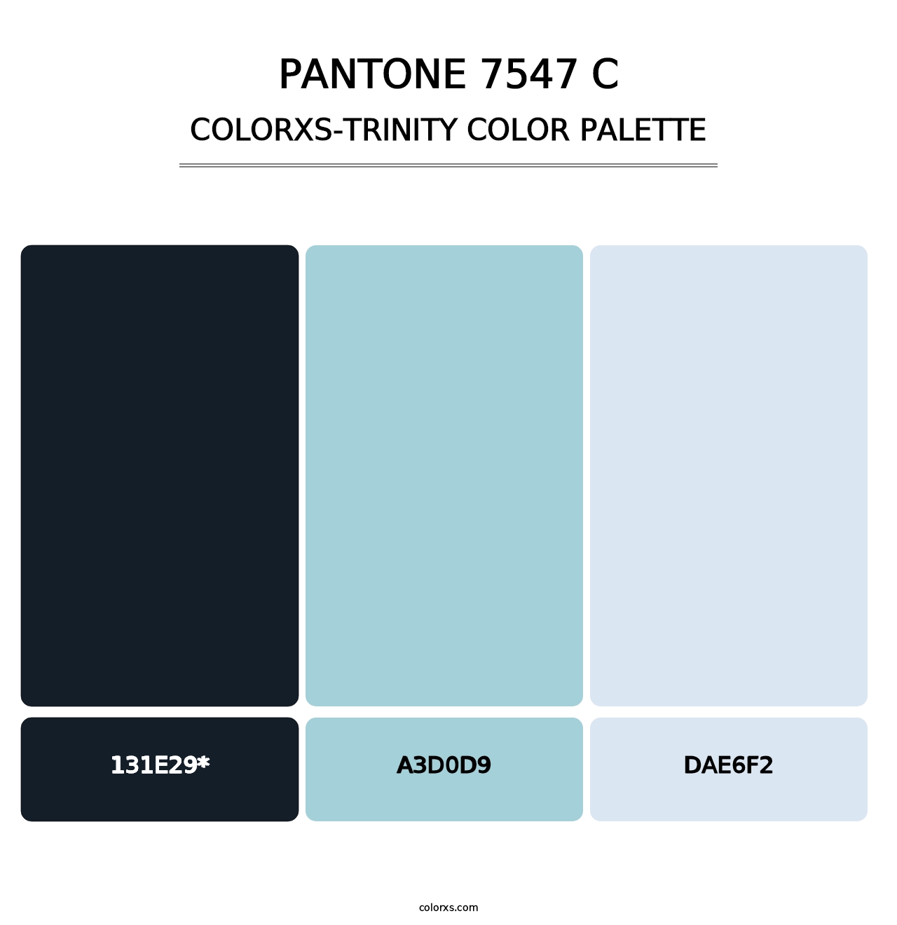 PANTONE 7547 C - Colorxs Trinity Palette
