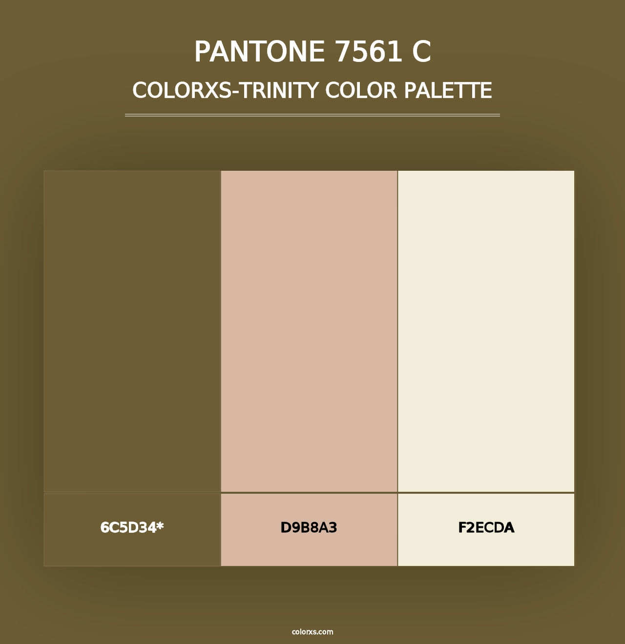 PANTONE 7561 C - Colorxs Trinity Palette