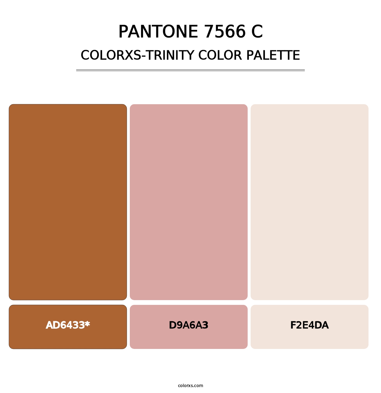 PANTONE 7566 C - Colorxs Trinity Palette