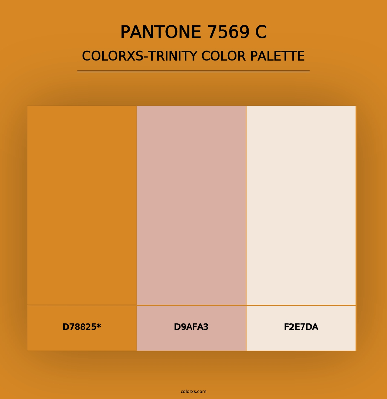 PANTONE 7569 C - Colorxs Trinity Palette