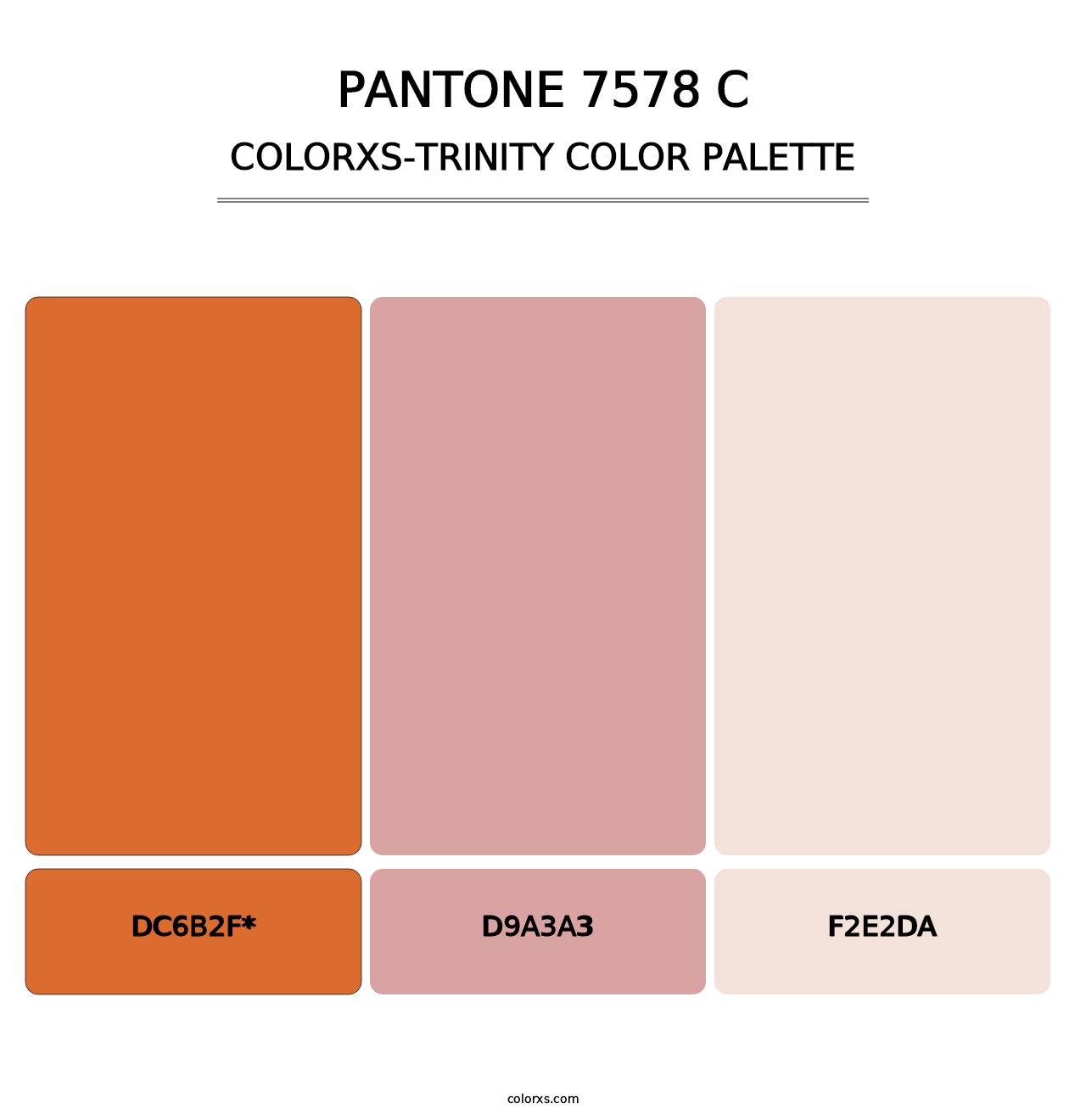 PANTONE 7578 C - Colorxs Trinity Palette