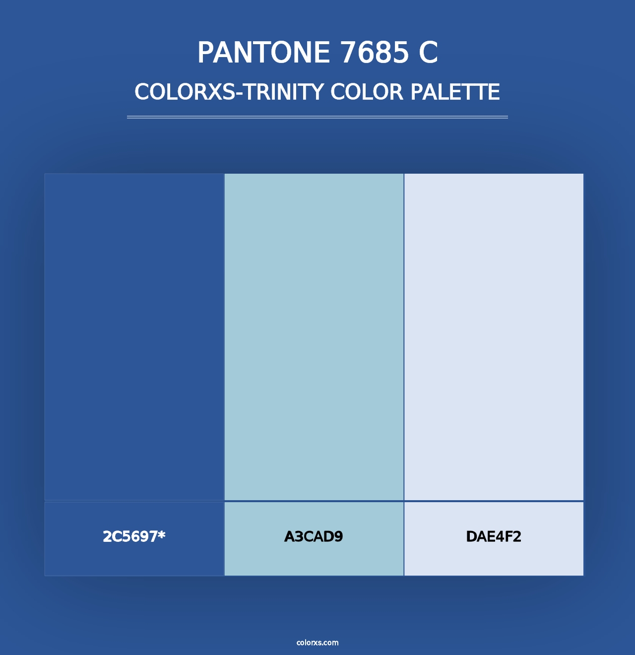 PANTONE 7685 C - Colorxs Trinity Palette