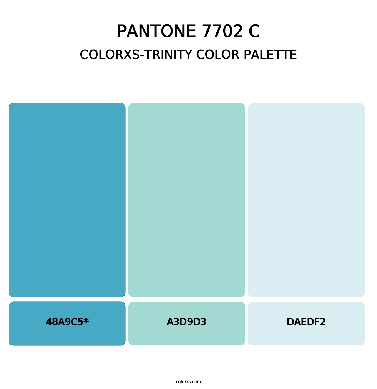 PANTONE 7702 C - Colorxs Trinity Palette