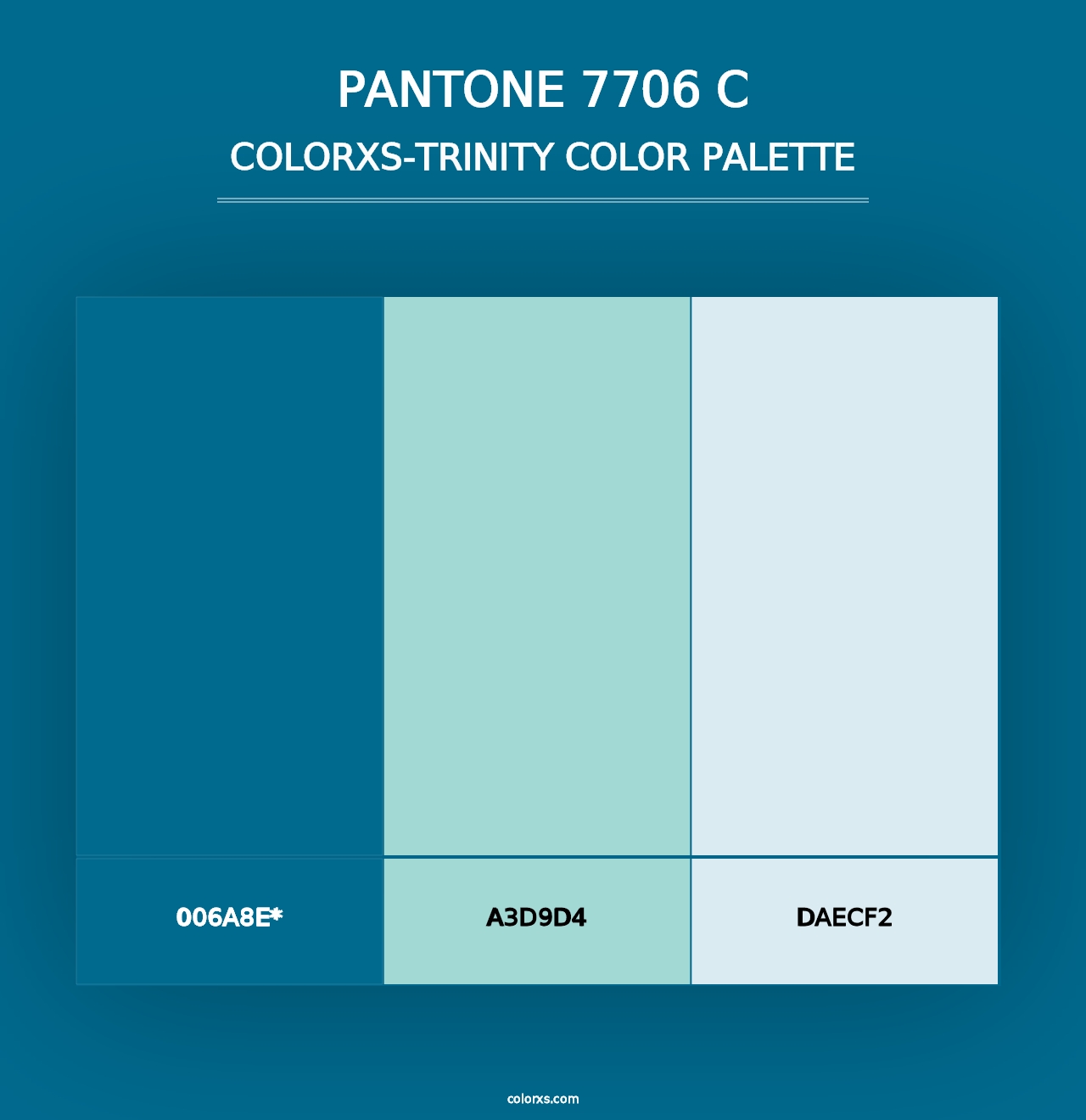 PANTONE 7706 C - Colorxs Trinity Palette