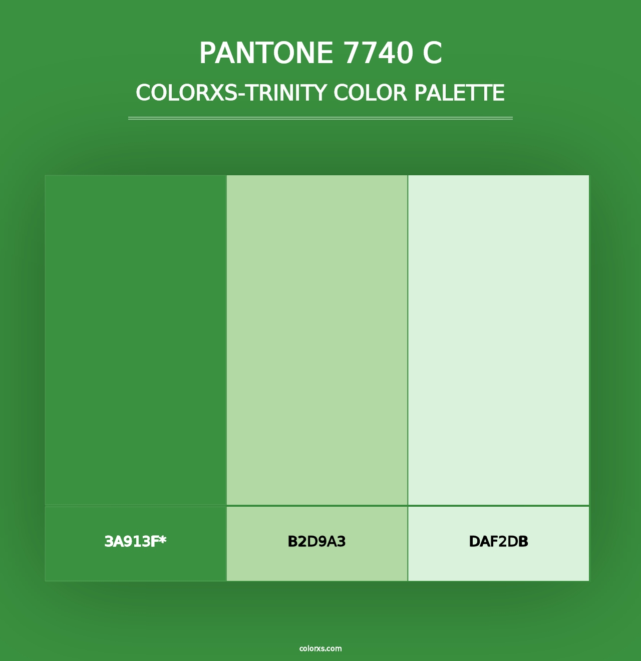 PANTONE 7740 C - Colorxs Trinity Palette