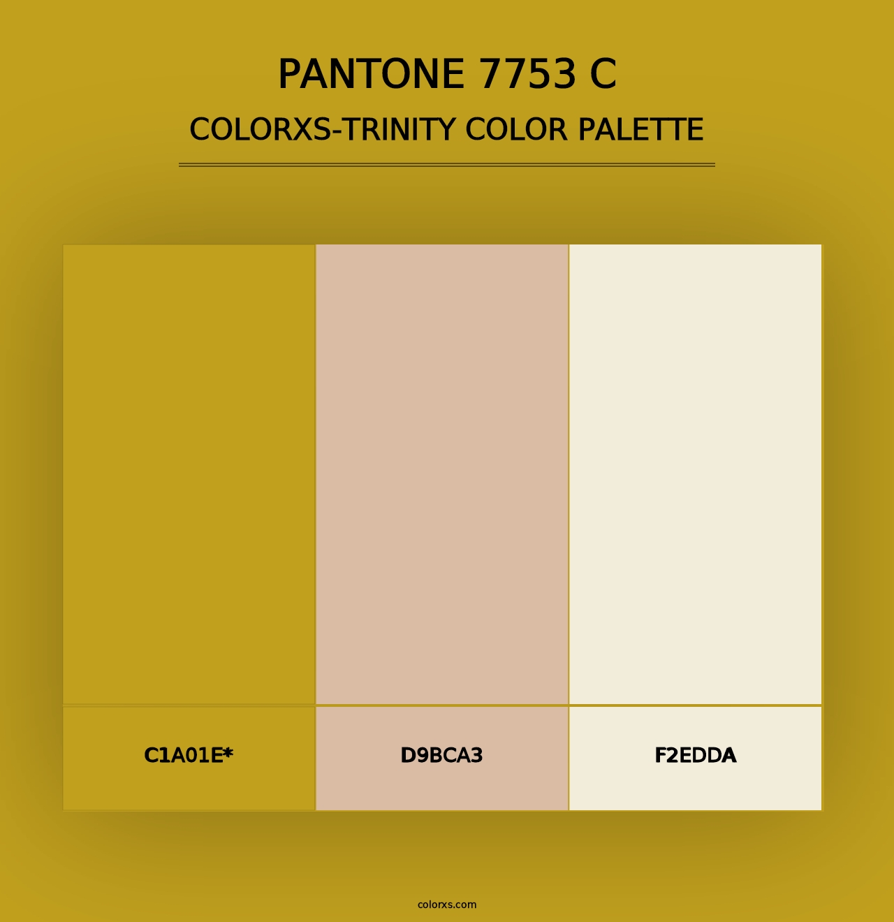 PANTONE 7753 C - Colorxs Trinity Palette