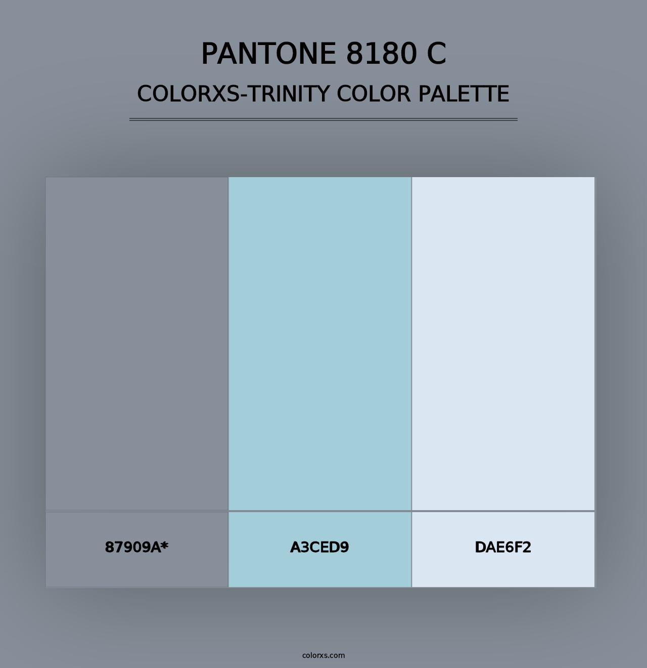 PANTONE 8180 C - Colorxs Trinity Palette