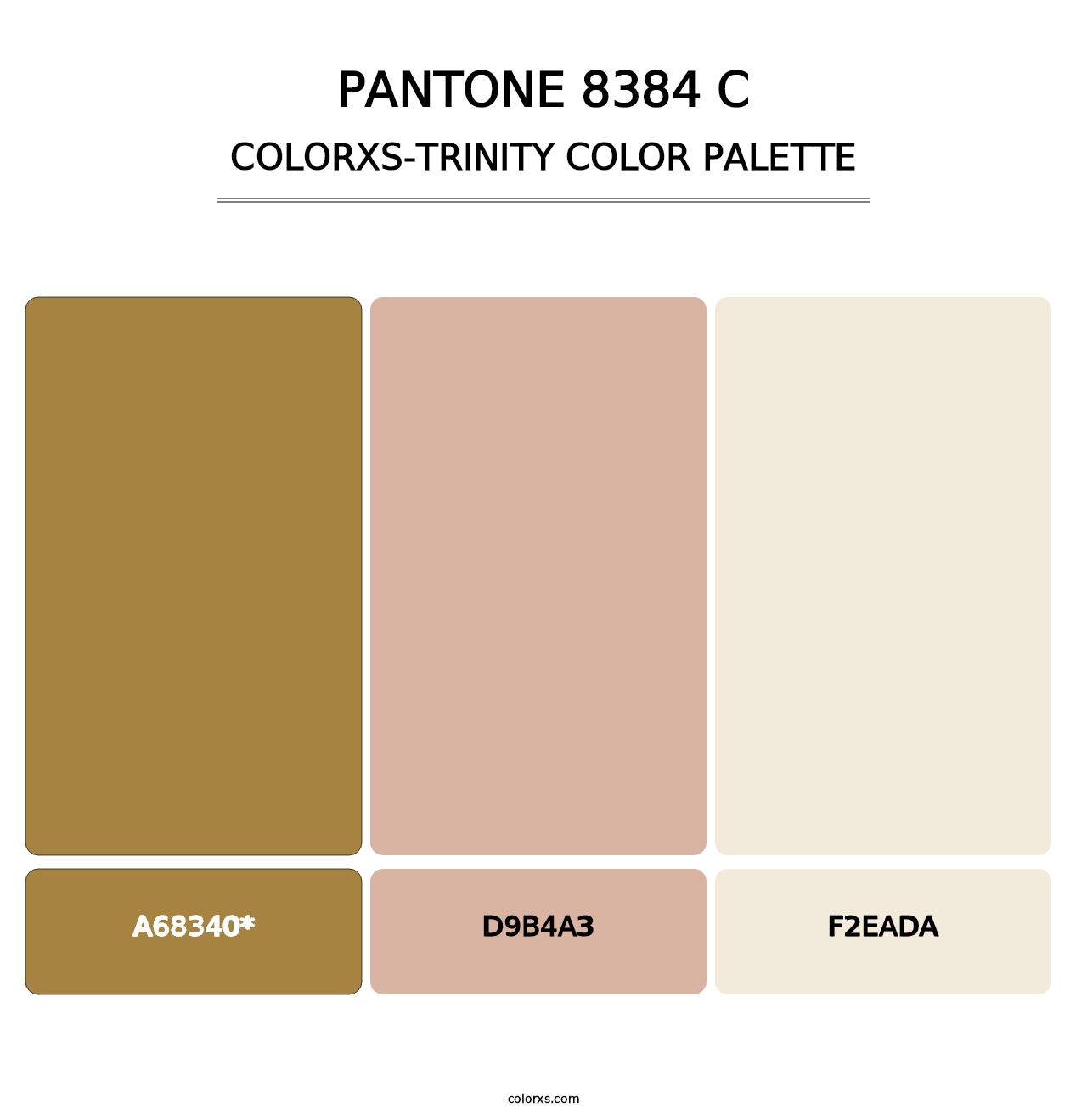 PANTONE 8384 C - Colorxs Trinity Palette