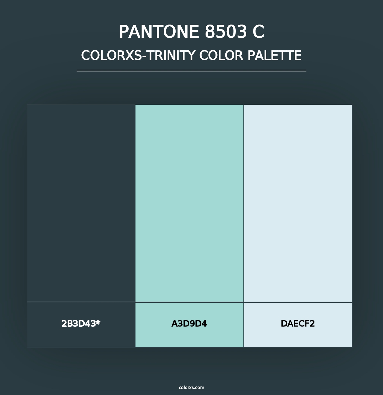 PANTONE 8503 C - Colorxs Trinity Palette