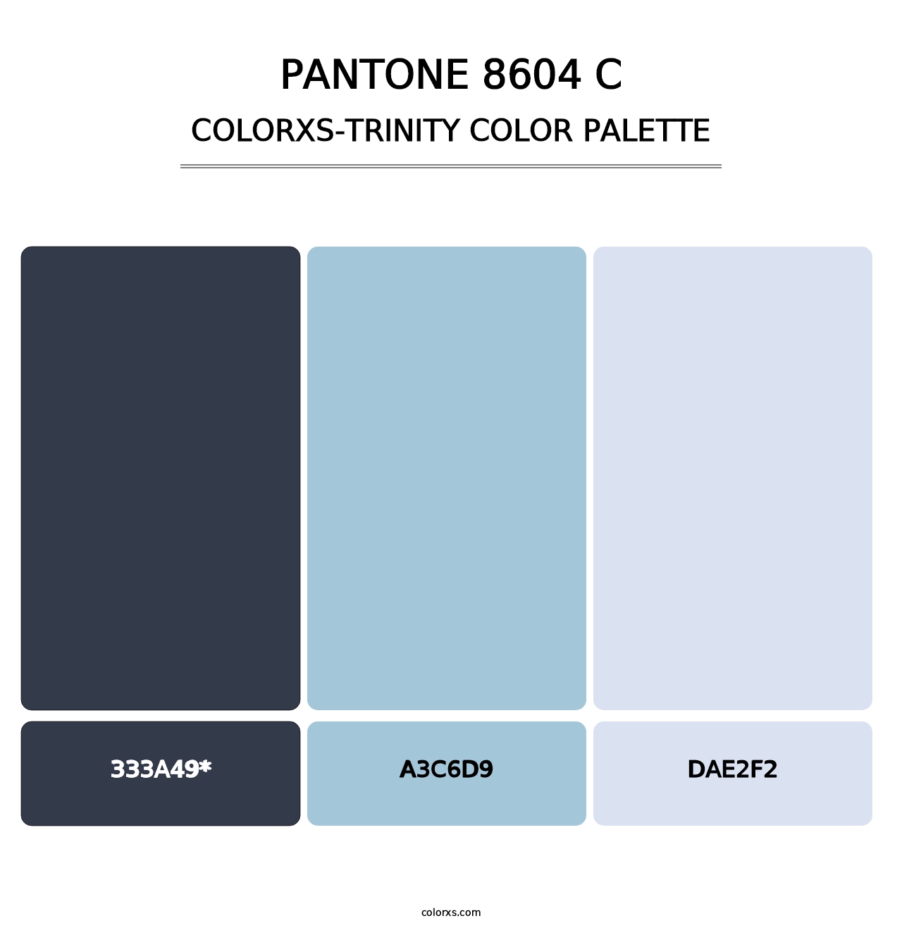 PANTONE 8604 C - Colorxs Trinity Palette