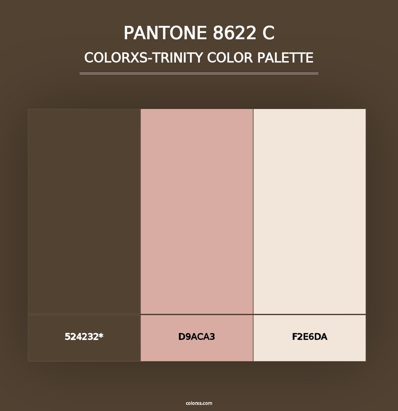 PANTONE 8622 C - Colorxs Trinity Palette