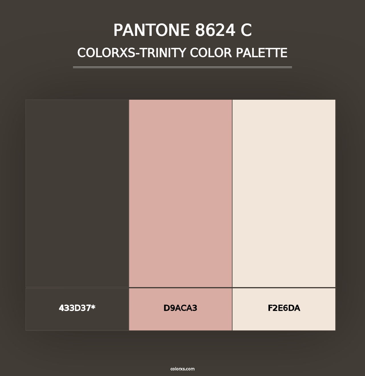 PANTONE 8624 C - Colorxs Trinity Palette